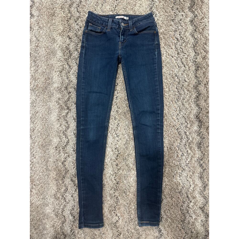 Levi’s 535 Super Skinny Blue Jeans Women’s Size 25